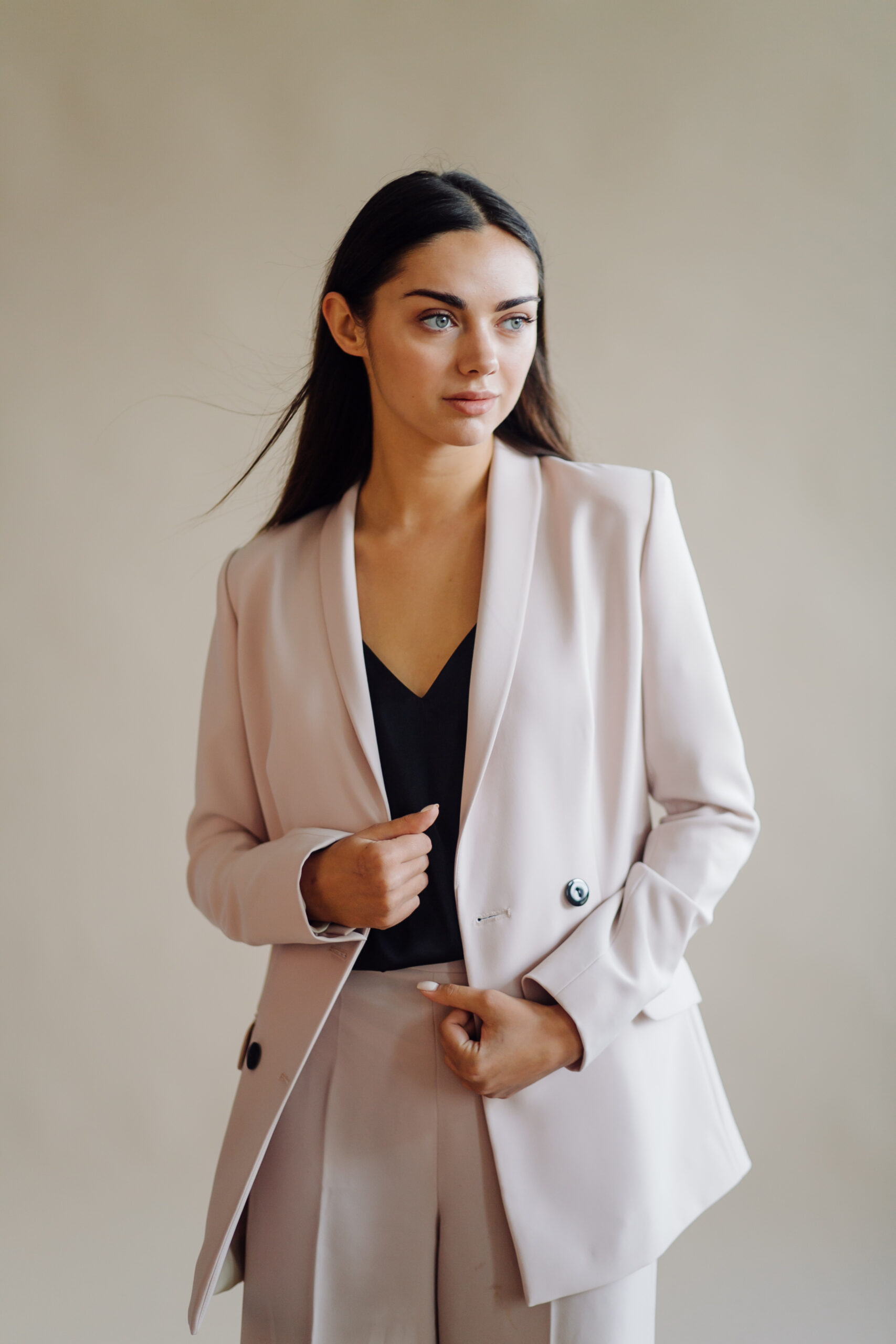 fashion portrait of young elegant womanfashion portrait of young elegant woman